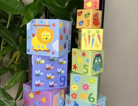 σετ κύβων Djeco για παιδιά