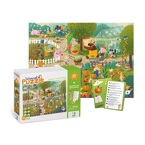 Puzzle Wimmel Καλοκαίρι Χωριό 60 Τεμαχίων – Ζωή στη Φύση