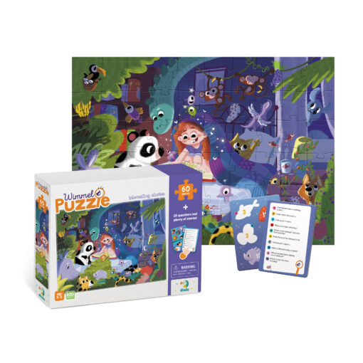 Puzzle Wimmel 60 Τεμαχίων – Ενδιαφέρουσες Ιστορίες & Παρατηρητικότητα