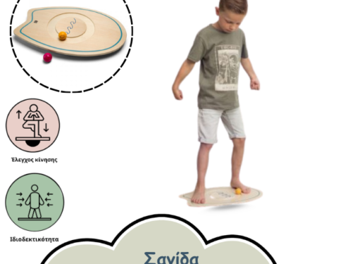 ξύλινη σανίδα ισορροπίας